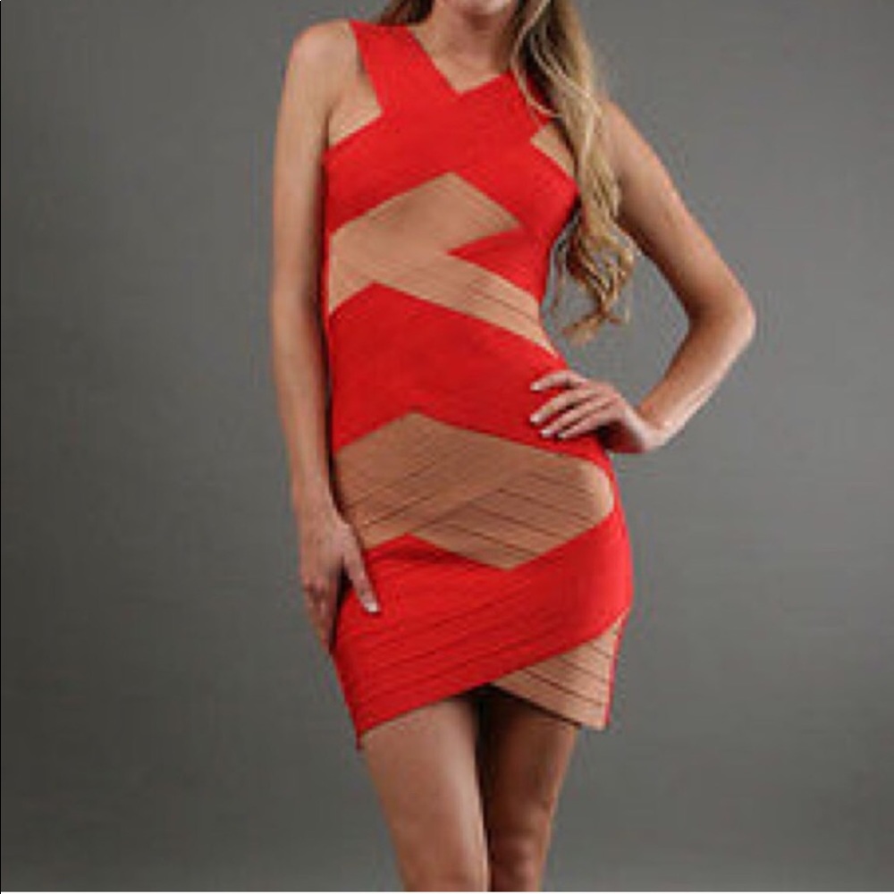 Stretta Sofia Signature Bandage dress